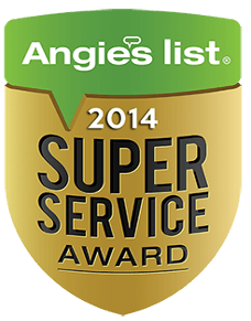 Gator Vacuum Angie's List Super Service Award
