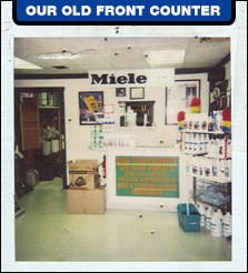 Old Gator Vacuum front counter and showroom